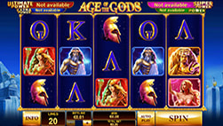 Age of the Gods in DOXXbet