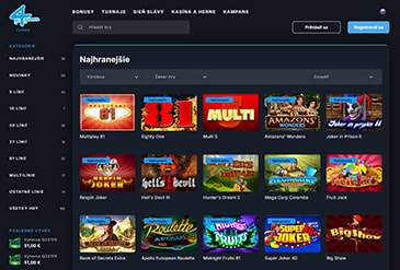 Prehľad výberu hier Go4Games